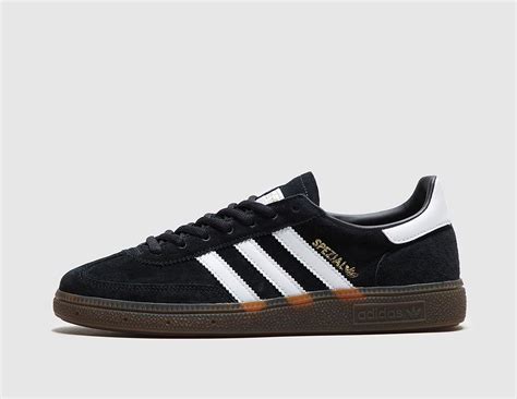 black Adidas spezial women's